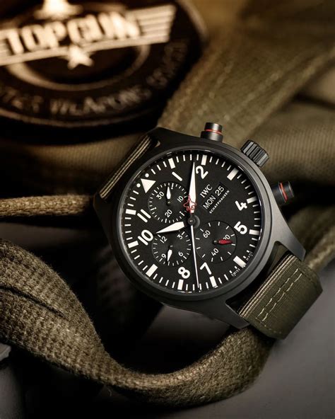 iwc top gun chronograph replica|chronograph top gun edition.